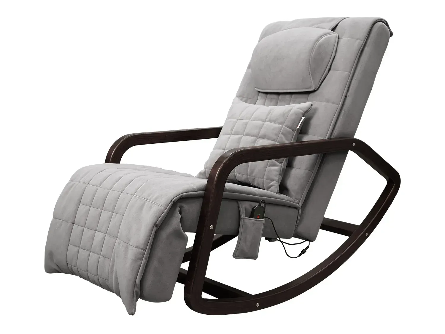 Массажное кресло качалка FUJIMO SOHO Plus F2009 Серый (TONY13) - 6 