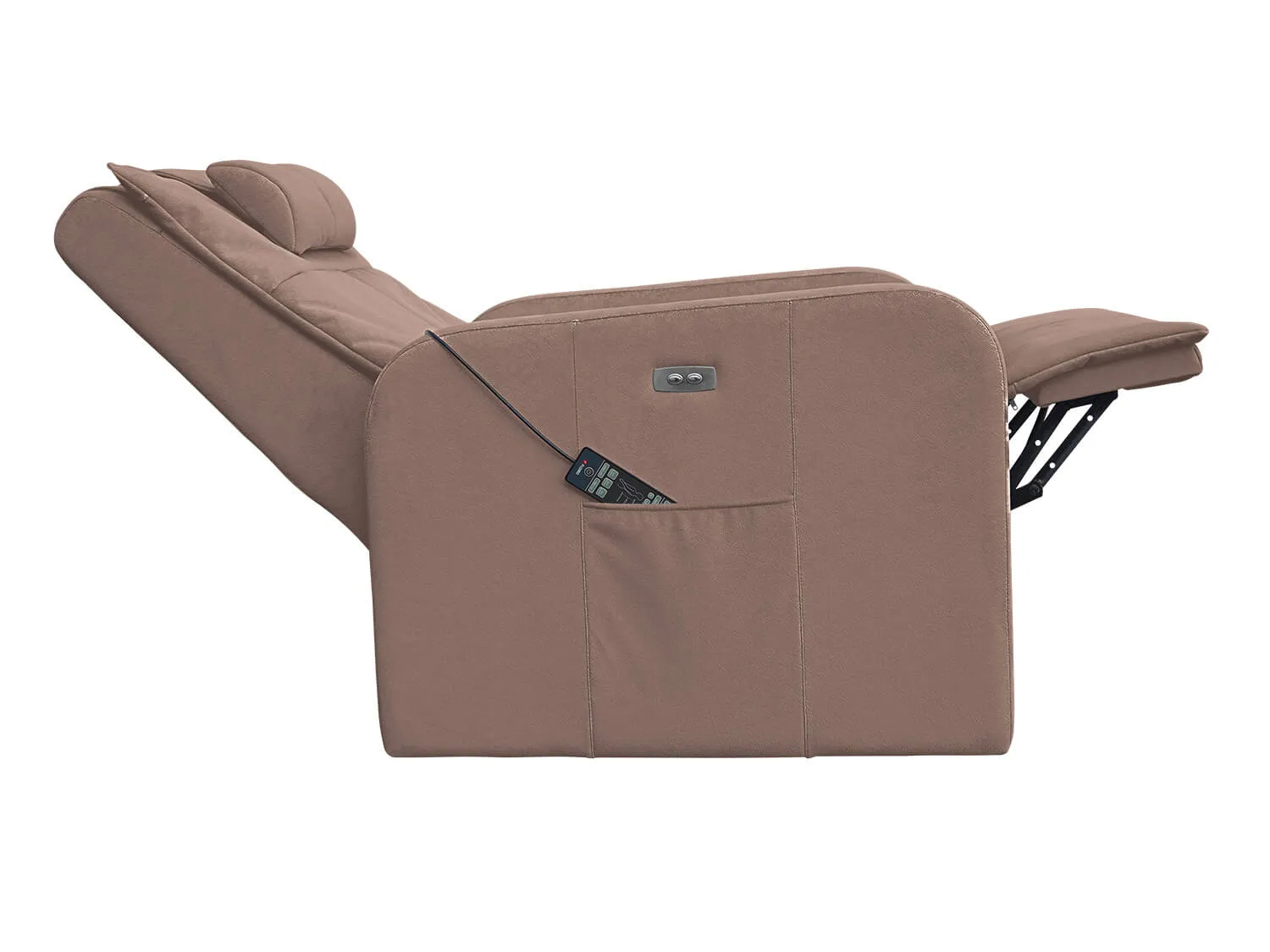 Массажное кресло реклайнер с подъемом FUJIMO LIFT CHAIR F3005 FLFK Терра (Sakura 20) - 8 
