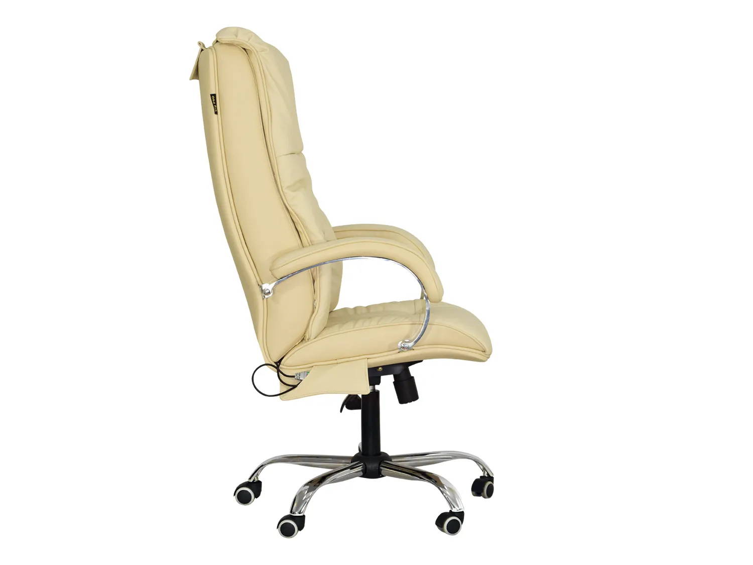 Офисное массажное кресло EGO BOSS EG1001 КРЕМ (Арпатек) - 3 