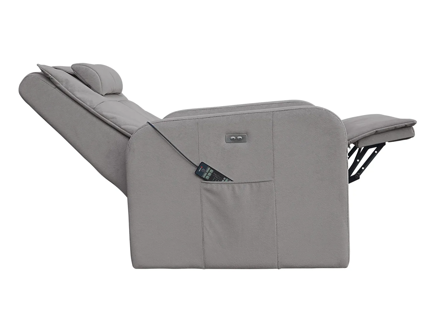 Массажное кресло реклайнер с подъемом FUJIMO LIFT CHAIR F3005 FLFK Грейси (Sakura 9) - 7 