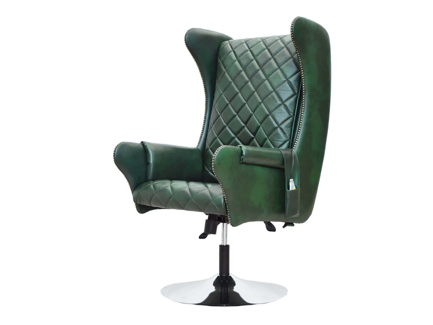 Дизайнерское массажное кресло EGO Lord EG3002 на заказ (Кожа Элит и Премиум) - 1 