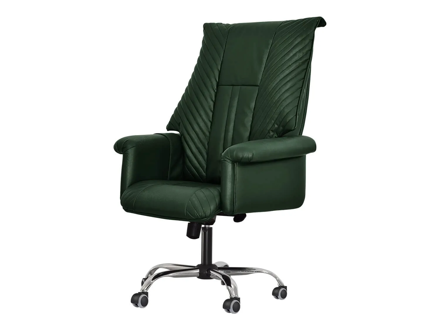 Офисное массажное кресло EGO PRESIDENT EG1005 на заказ (Кожа Элит и Премиум) - 1 