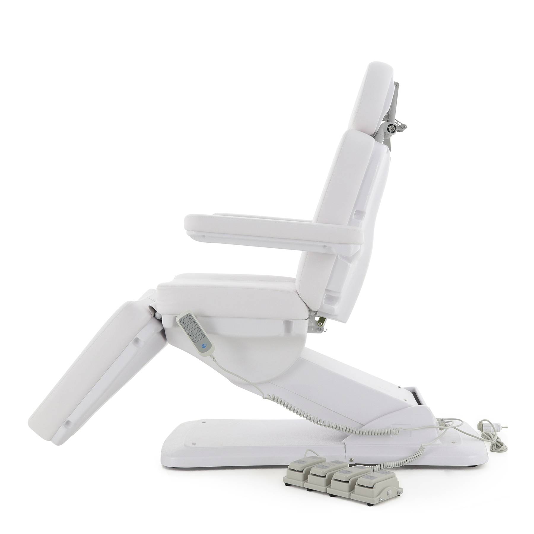 Косметологическое кресло электрическое 4 мотора Med-Mos ММКК-4 (KO-185DP) с РУ - 10 