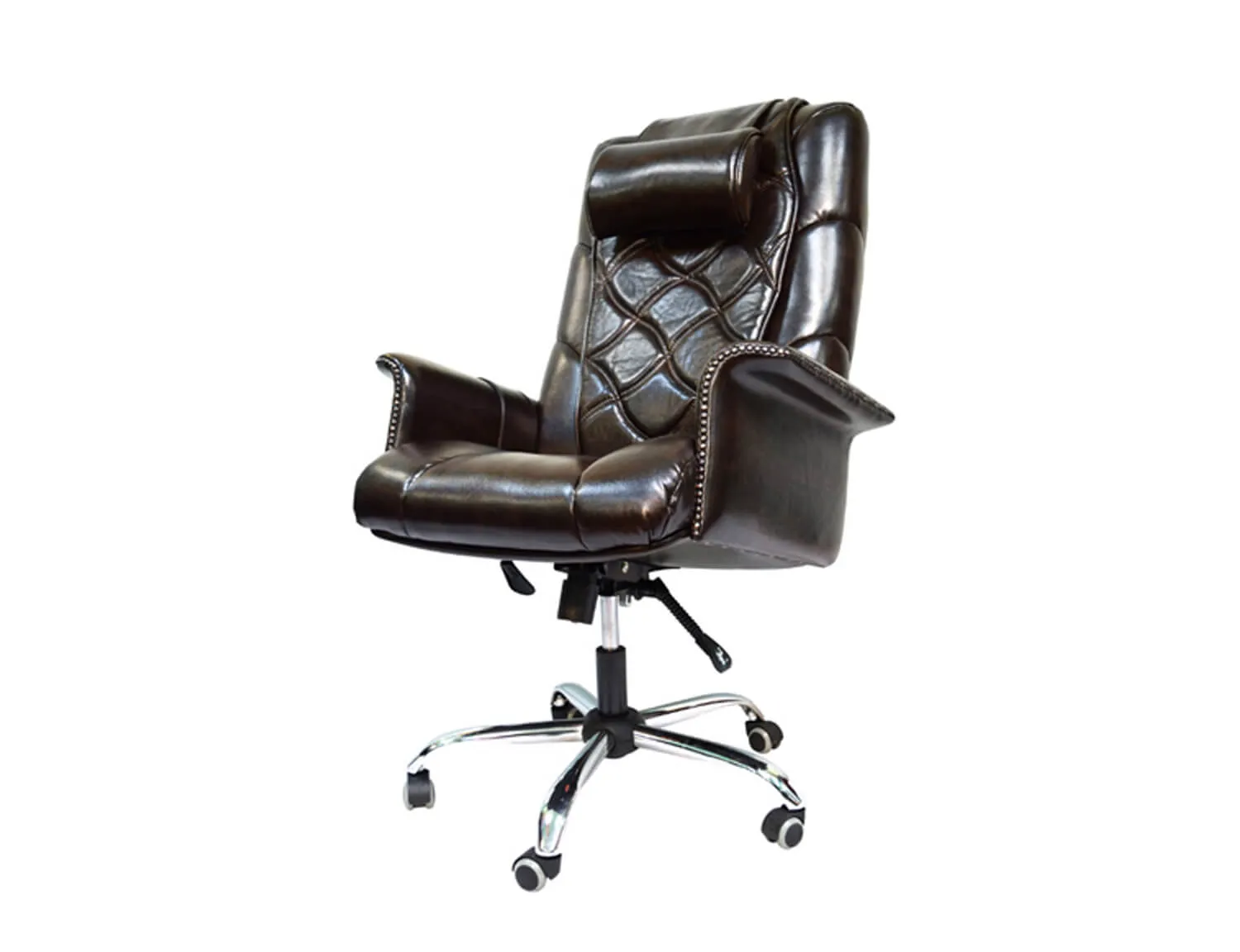 Офисное массажное кресло EGO PRIME EG1003 Шоколад (Арпатек) - 4 