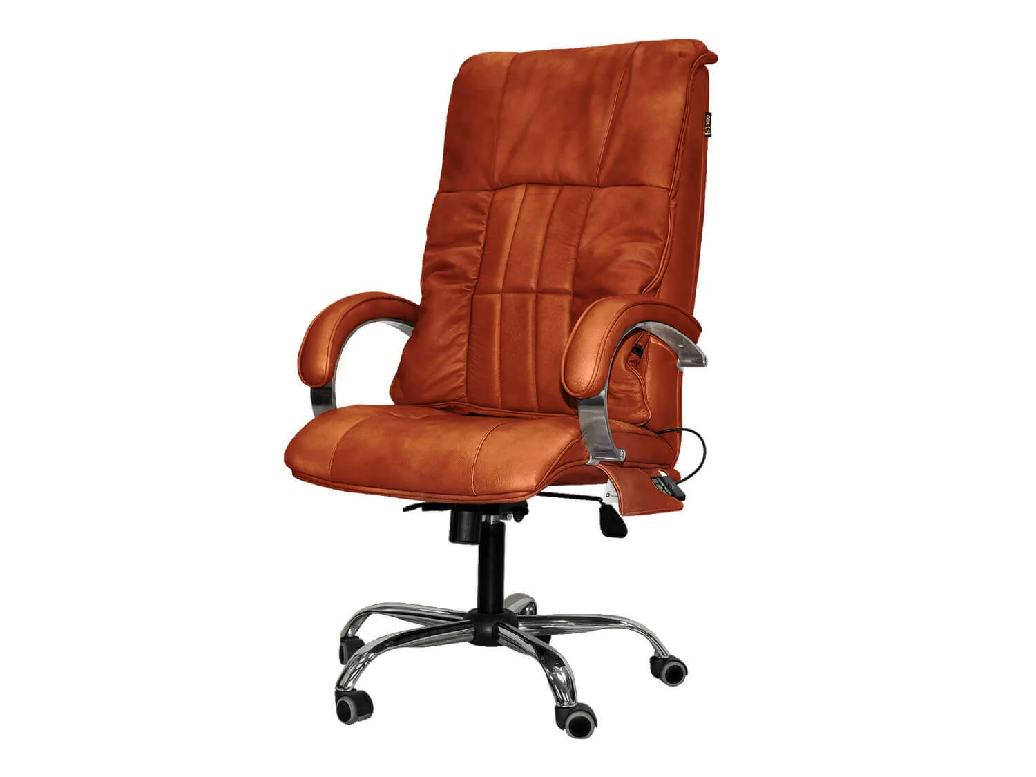 Офисное массажное кресло EGO BOSS EG1001 на заказ (Кожа Элит и Премиум) - 1 