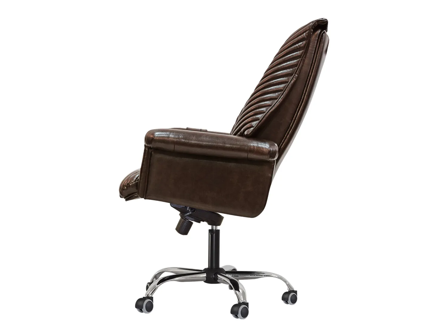 Офисное массажное кресло EGO President EG1005 Шоколад (Арпатек) - 5 