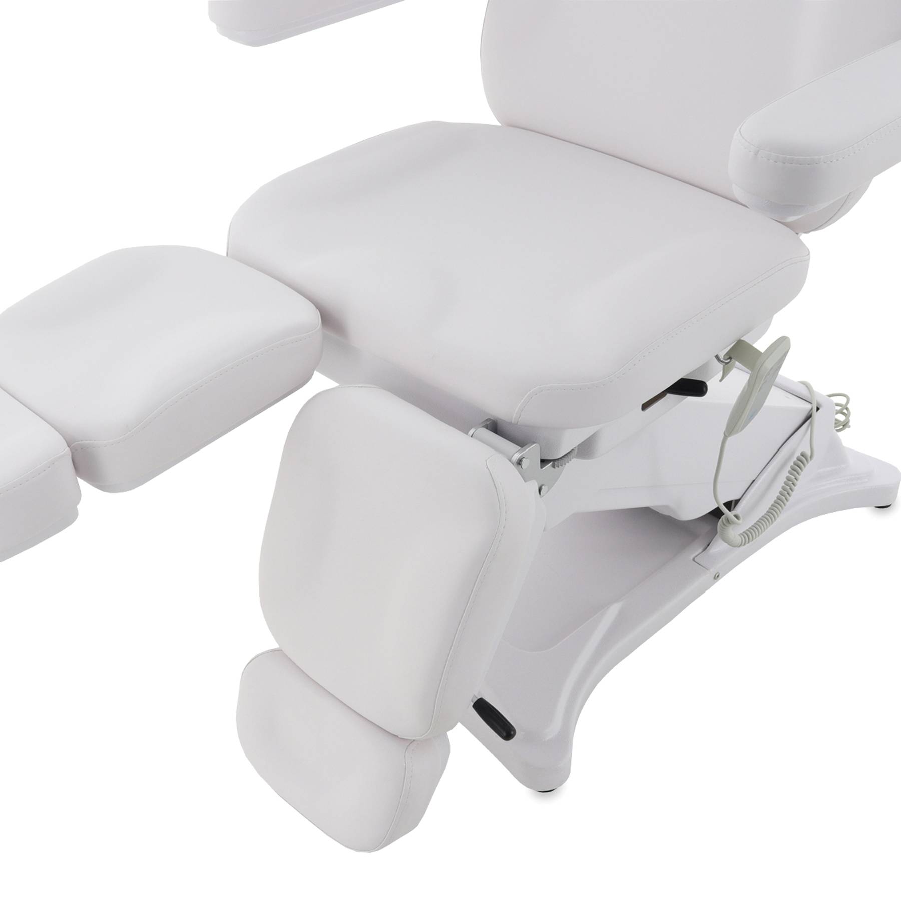 Педикюрное кресло электрическое 3 мотора Med-Mos ММКП-3/ КО-195DP00 с РУ БЕЛЫЙ с ножными педалями - 15 