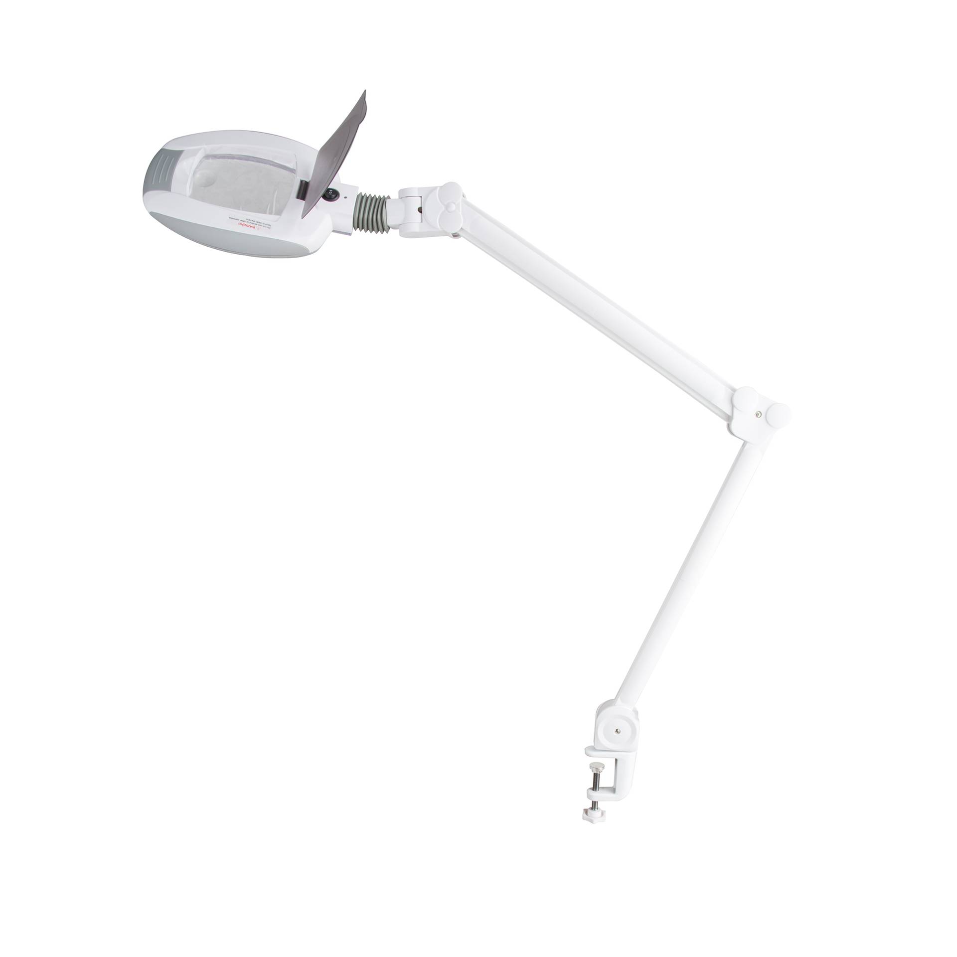Лампа-лупа косметологическая на штативе X05 на струбцине (LED) - 9 
