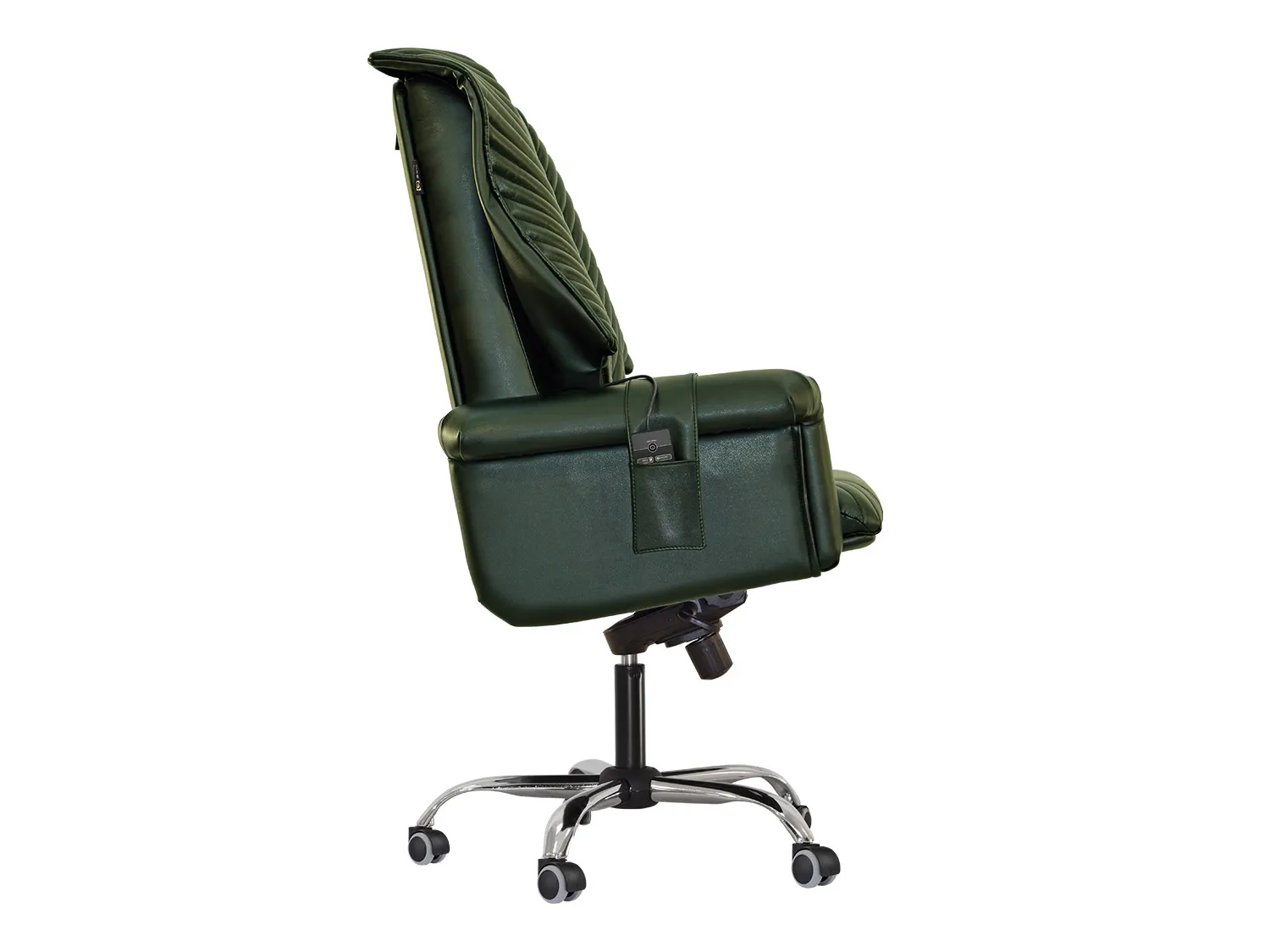 Офисное массажное кресло EGO PRESIDENT EG1005 на заказ (Кожа Элит и Премиум) - 3 