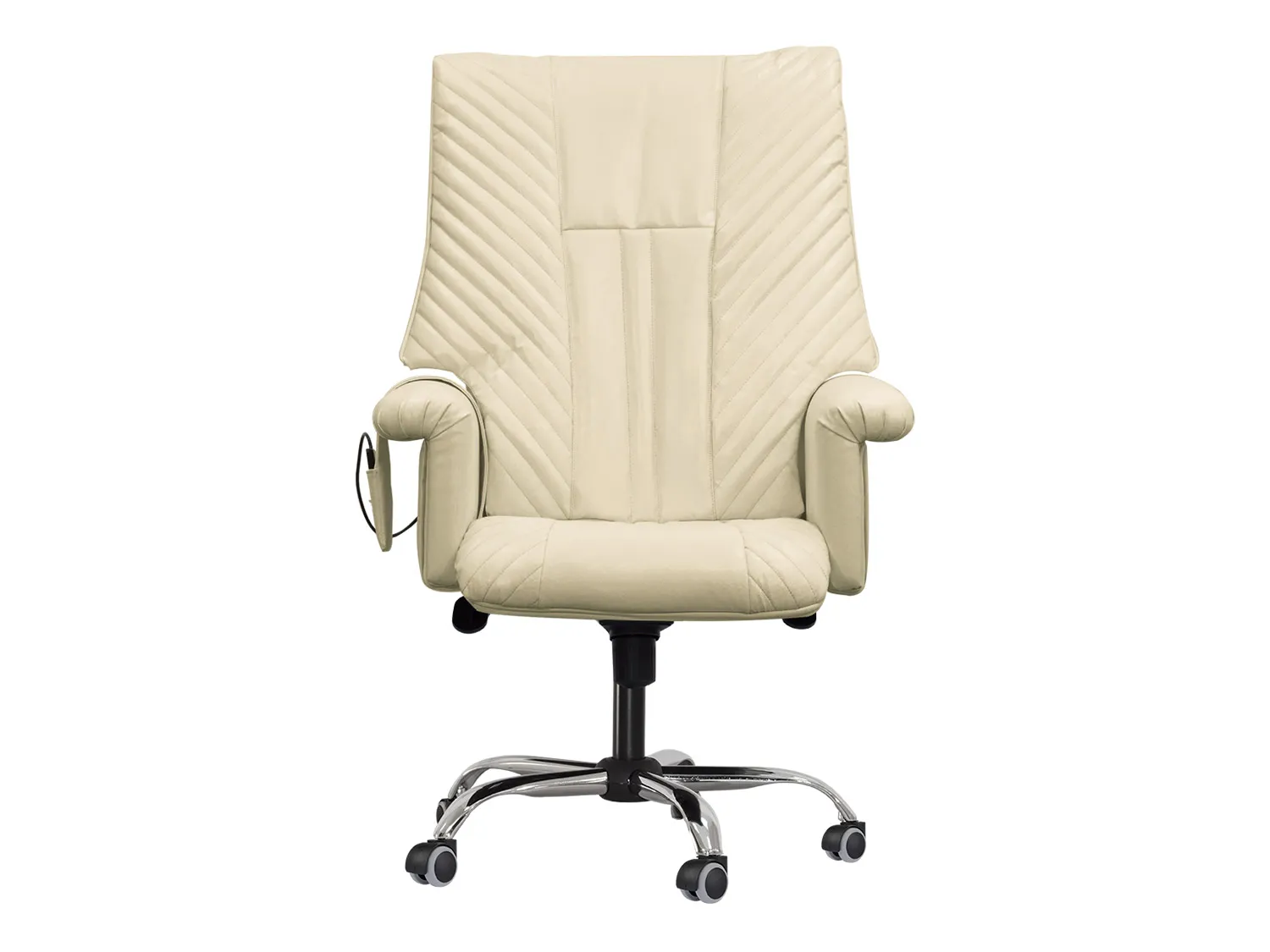Офисное массажное кресло EGO President EG1005 КРЕМ (Арпатек) - 2 