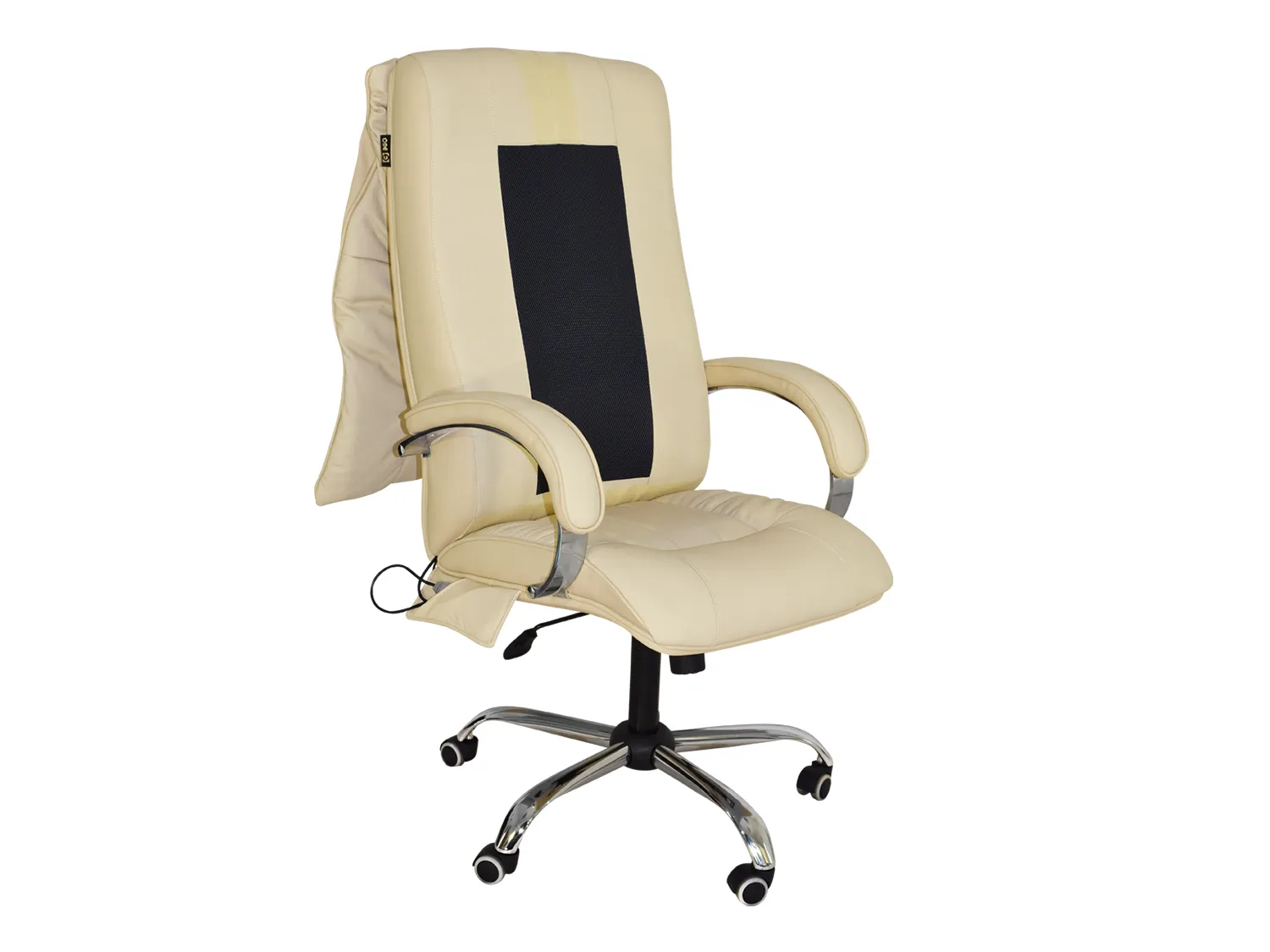 Офисное массажное кресло EGO BOSS EG1001 КРЕМ (Арпатек) - 5 