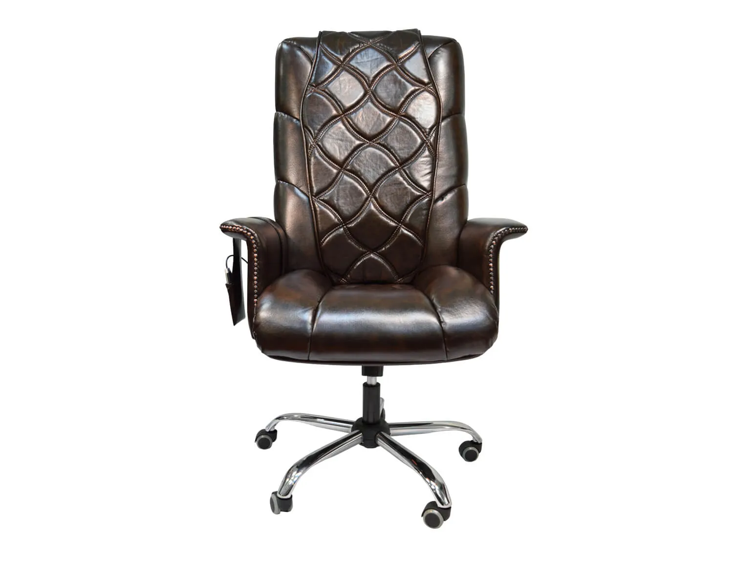 Офисное массажное кресло EGO PRIME EG1003 Шоколад (Арпатек) - 2 