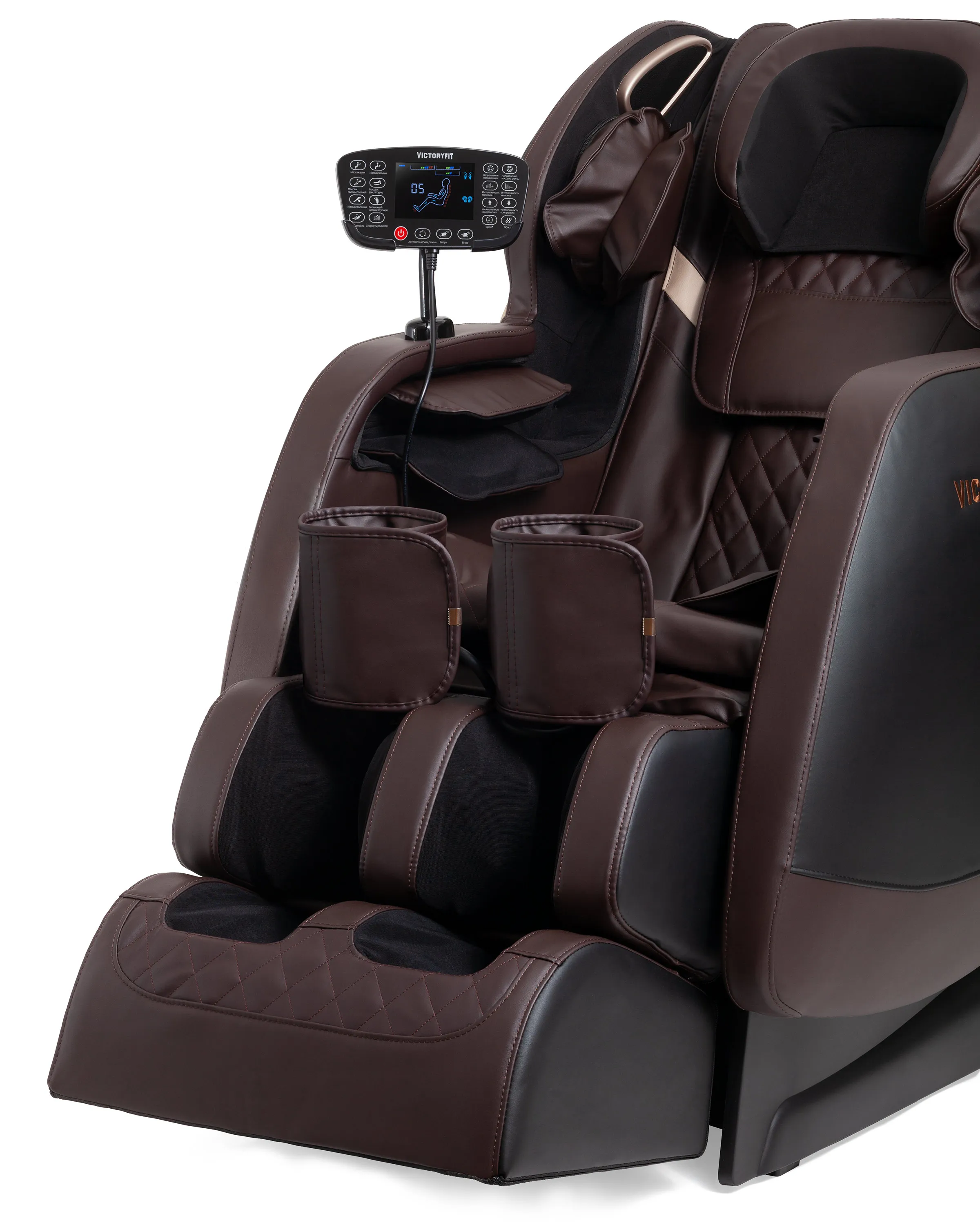 Массажное кресло VF-M76 (коричневый) - 5 