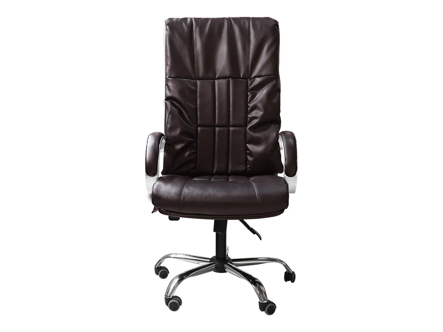 Офисное массажное кресло EGO BOSS EG1001 LKFO ШОКОЛАД (Арпатек) - 3 