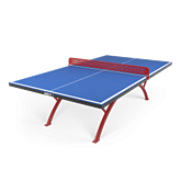 Антивандальный теннисный стол UNIX Line 14 mm SMC (Blue/Red)